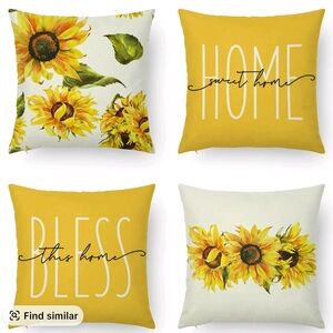 Sunflower Bliss Accent Pillowcase Collection